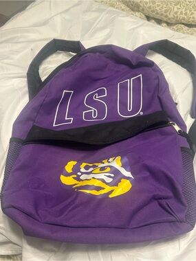 Dickies Purple LSU Tiger Logo Backpack
